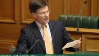 22 November Chris Finlayson attacks Labour and the Greens [upl. by Wittie]