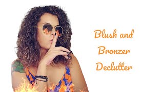 Blush και bronzer Declutter [upl. by Rutra]