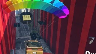 DE RUINER 2000 PARKOUR BAAN GTA V Online Funny Races [upl. by Shirlene299]