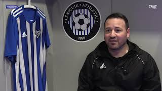 INTERVIEW  Penicuik Athletic WFC Manager Lee Zavaroni discusses their first week [upl. by Alih]