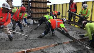 Highrise Concrete Pour in Seattle [upl. by Ulani946]