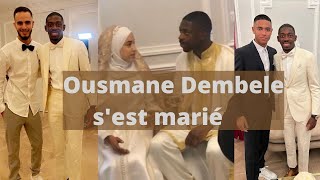 Mariage Ousmane Dembele mariage wedding [upl. by Ariaek]