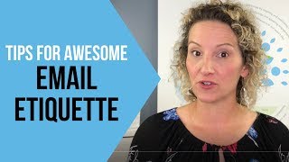 Email Etiquette Tips  How to Write Better Emails at Work [upl. by Nytsua]