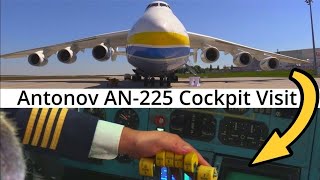 ✈ Antonov AN225  FULL TOUR  Cabin amp COCKPIT  With Pilot Mr Antonov [upl. by Harmony]