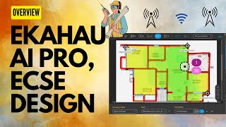 Ekahau AI Pro For Wireless Engineers  ECSE Design Preparation [upl. by Yeldahc]