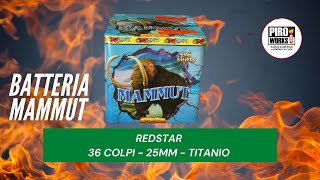 Test Batteria MAMMMUT 36 colpi 25mm di REDSTAR [upl. by Fulmis380]