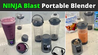 Ninja Blast Portable Blender  Full review and Demo [upl. by Hsur]