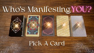 Whos Manifesting You  Why 😍💞 InDepth Timeless Tarot Reading [upl. by Zilef831]