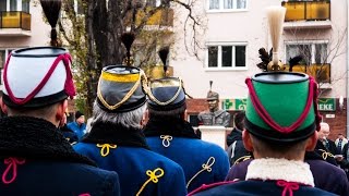 Muhr Ottmár szoboravató a Deák téren  Sopron [upl. by Zitella]