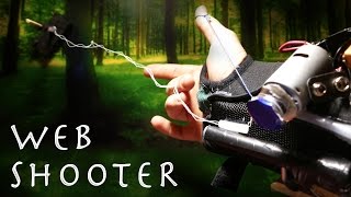 SPIDERMAN WEB SHOOTER  Retractable Web Gun Prototype [upl. by Erlandson971]