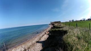 Strand von Rerik Meschendorf in Full HD 2017 Ostseecamp Seeblick Ostsee Baltic Sea Meer Wellen Wave [upl. by Laehcim]