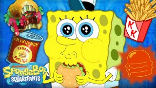 Tastiest Foods in Bikini Bottom 😋  15 Minute Compilation  SpongeBob [upl. by Ailen325]