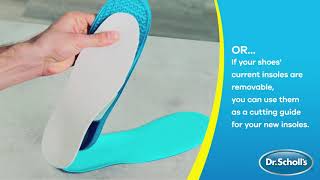 Dr Scholls  How To Use Massaging Gel® Advanced Insoles [upl. by Irab]