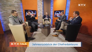 RTV Talk Spezial Jahresrückblick der Chefredakteure [upl. by Leahcam]