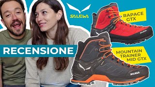 Recensione scarpe SALEWA  MTN Trainer  Rapace [upl. by Ynabe]