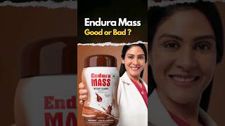 Endura Mass Weight Gainer Good or Bad   shorts youtubeshorts fitinsider [upl. by Suoicerpal]