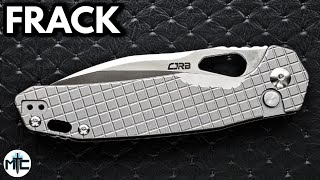 CJRB Frack Folding Knife  Full Review [upl. by Mehalick]