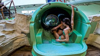 Alligator WaterSlide at Bellewaerde Aquapark [upl. by Lorelle]