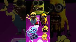 Scary Minions vs Minions Exe vs Minions Funny X Coffin Dance Tiles Hop tileshop coffindance [upl. by Acirema]