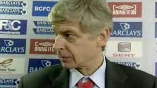 Wenger about the injury of Eduardo Da Silva [upl. by Nole]