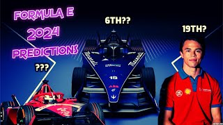 Formula E Predictions 2024 [upl. by Enyahc]