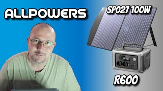 Kit générateur solaire R600 ALLPOWERS [upl. by Ahtekal]