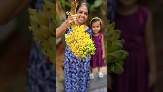 Banana 🍌Recipes 😋shorts shortvideo krishnaavyucooking [upl. by Assirok]