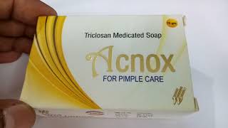 Acnox Soap Review [upl. by Caleb]