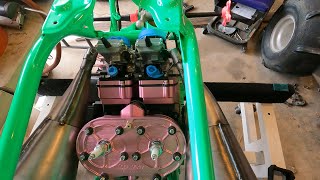 Yamaha Banshee Top end part 2 [upl. by Yentroc845]