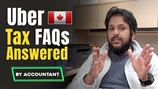 Filing Taxes for Uber Drivers in Canada Most Asked Questions Answered  Uber Income Tax and HST [upl. by Nelehyram]