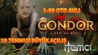 GONDOR2 19 TEMMUZDA OTO AVLI 199 YAPISIYLA SİZLERLE [upl. by Acinad]