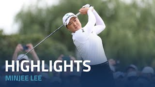 Minjee Lee Round 3 Highlights  2021 BMW Ladies Championship [upl. by Arreik]