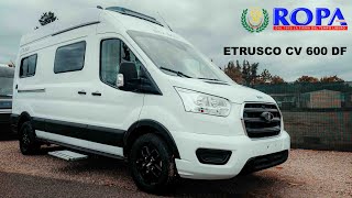 ETRUSCO CV 600 DF FORD TRANSIT BIANCO 20 ECOBLUE 130CV CAMBIO AUTOMATICO CAMPER PURO FURGONATO VAN [upl. by Georgeanne]