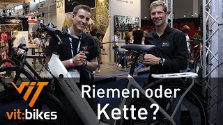 Riemenantrieb am Fahrrad  Gates Carbon Drive  vitbikesTV Eurobike Spezial 127 [upl. by Clarabelle]