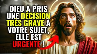 💌MESSAGE DE DIEU  TA SENTENCE A ÉTÉ DÉCRITÉE AU CIEL FILS  ÉCOUTEZ CEST URGENT 🔴 [upl. by Rases]