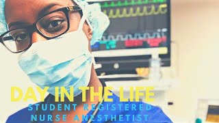 Day in the Life of a Student Registered Nurse Anesthetist SRNA [upl. by Trellas]