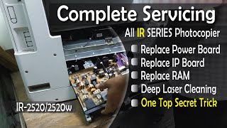 How to do Complete Servicing Canon IR2520 Photocopier [upl. by Davey]