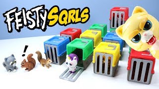 Feisty Pets Mini Misfits Series 1 Toys Unboxing Review Jazwares [upl. by Artimed288]