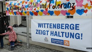 Wittenberge für Vielfalt und Toleranz  Wittenberge zeigt Haltung 25022024 [upl. by Lavona]