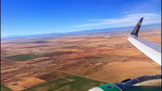 FRONTIER A320NEO ENGINE BUZZ DEPARTURE OUT OF DENVER [upl. by Yromem]