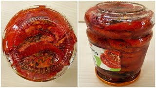 POMODORI SECCHI SOTT’OLIO RICETTA FACILE E STRABUONA  pomodori essiccati  essicatore blogfamiglia [upl. by Maier849]