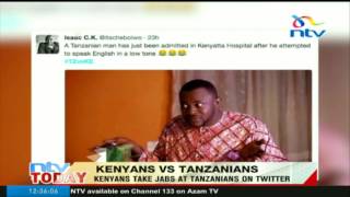 Kenyans vs Tanzanians twitter fight goes viral [upl. by Dyun]