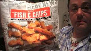 Marks REmarks Iceland Fish amp Chip Shaped Fish Cakes review [upl. by Berwick866]