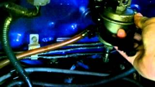 Honda HRV Fuel Petrol Filter Change  Replace also CRV Civic HRV Sport [upl. by Pacifica]