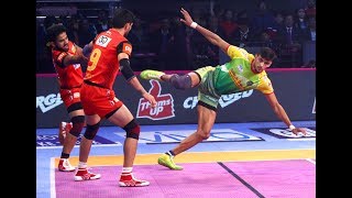 Pro Kabaddi 2018 Highlights Patna Pirates vs Bengaluru Bulls [upl. by Aicilanna]