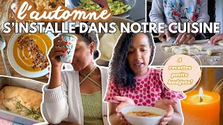 🍁 5 Recettes Petits Budgets De Saison  Crème Dorée DAutomne Soufflé Béchamel Gnocchi Gratinés [upl. by Nereus]