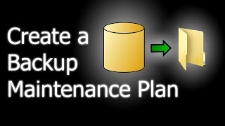 How to create a backup Maintenance Plan in SQL Server [upl. by Arihsak5]