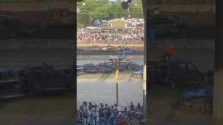 Demolition Derby At Butler County Fair Hamilton Ohio derby demolitionderby asmr asmrvideos [upl. by Franza]