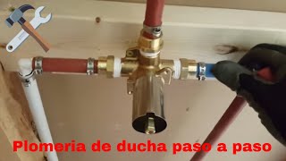 Como instalar un GRIFO DE DUCHA😅🚿 [upl. by Eyaf203]