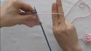 Basic Knitting Tips amp Techniques  How to Hold Knitting Yarn [upl. by Moorefield]